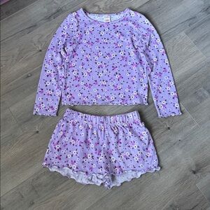 Cat & Jack Lavender Floral Sleepwear Set